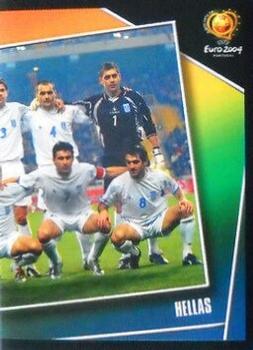 2004 Panini UEFA Euro 2004 Stickers #29 Team Photo (puzzle 2) Front