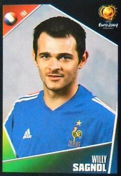 2004 Panini UEFA Euro 2004 Stickers #98 Willy Sagnol Front
