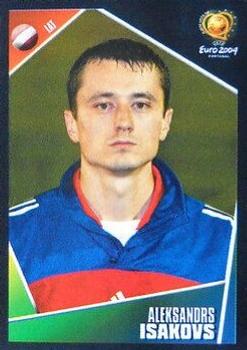 2004 Panini UEFA Euro 2004 Stickers #257 Aleksandrs Isakovs Front