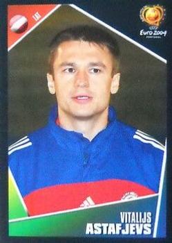 2004 Panini UEFA Euro 2004 Stickers #262 Vitalijs Astafjevs Front