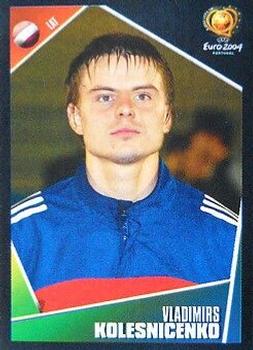 2004 Panini UEFA Euro 2004 Stickers #264 Vladimirs Kolesnicenko Front