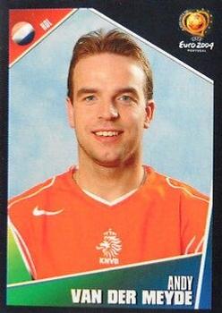 2004 Panini UEFA Euro 2004 Stickers #327 Andy Van Der Meyde Front