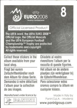 2008 Panini UEFA Euro 2008 Stickers #8 Salzburg Back