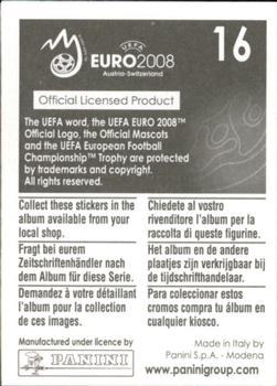 2008 Panini UEFA Euro 2008 Stickers #16 Wien (puzzle 1) Back