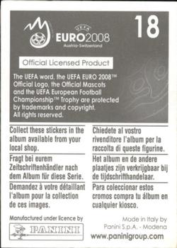 2008 Panini UEFA Euro 2008 Stickers #18 Stadion Wals-Siezenheim Back