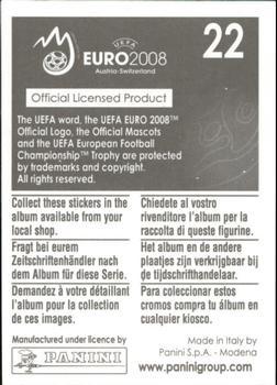 2008 Panini UEFA Euro 2008 Stickers #22 Tivoli Stadion Back