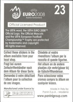 2008 Panini UEFA Euro 2008 Stickers #23 Tivoli Stadion Back