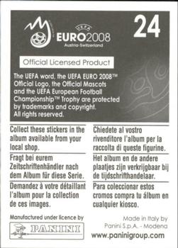 2008 Panini UEFA Euro 2008 Stickers #24 Innsbruck - Tirol (puzzle 1) Back