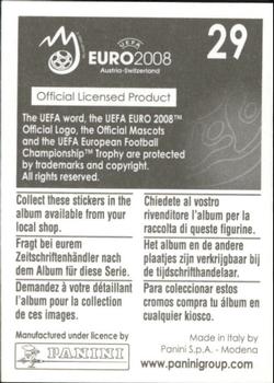 2008 Panini UEFA Euro 2008 Stickers #29 Klagenfurt (puzzle 2) Back