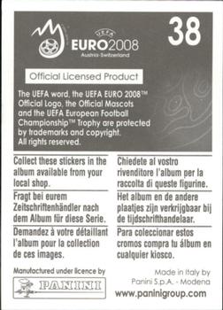 2008 Panini UEFA Euro 2008 Stickers #38 Stade de Suisse Back