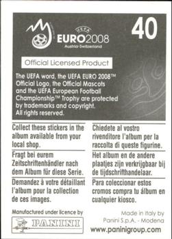 2008 Panini UEFA Euro 2008 Stickers #40 Bern (puzzle 1) Back