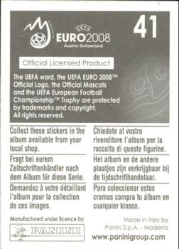 2008 Panini UEFA Euro 2008 Stickers #41 Bern (puzzle 2) Back