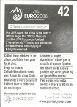 2008 Panini UEFA Euro 2008 Stickers #42 Stade de Geneve Back