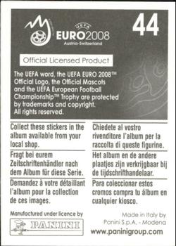 2008 Panini UEFA Euro 2008 Stickers #44 Genève (puzzle 1) Back