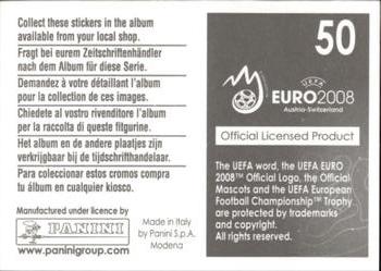 2008 Panini UEFA Euro 2008 Stickers #50 Team Photo (puzzle 4) Back