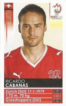 2008 Panini UEFA Euro 2008 Stickers #66x Ricardo Cabanas Front