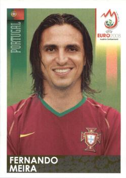 2008 Panini UEFA Euro 2008 Stickers #107 Fernando Meira Front