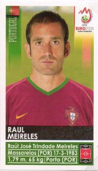 2008 Panini UEFA Euro 2008 Stickers #115x Raul Meireles Front