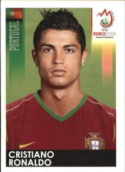 2008 Panini UEFA Euro 2008 Stickers #120 Cristiano Ronaldo Front