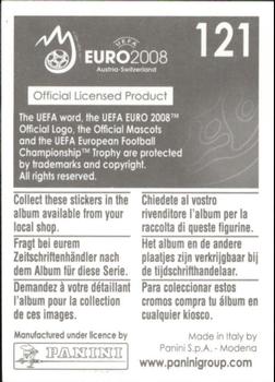 2008 Panini UEFA Euro 2008 Stickers #121 Hugo Almeida Back