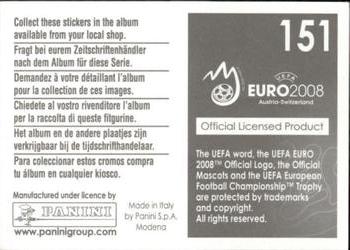 2008 Panini UEFA Euro 2008 Stickers #151 Team Photo (puzzle 1) Back