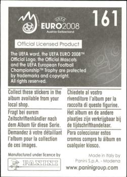 2008 Panini UEFA Euro 2008 Stickers #161 Gyorgy Garics Back