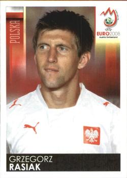 2008 Panini UEFA Euro 2008 Stickers #252 Grzegorz Rasiak Front