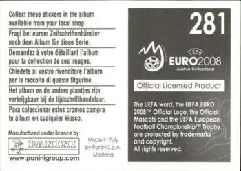 2008 Panini UEFA Euro 2008 Stickers #281 Team Photo (puzzle 1) Back