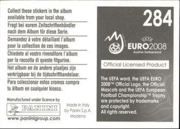2008 Panini UEFA Euro 2008 Stickers #284 Team Photo (puzzle 4) Back