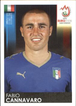 2008 Panini UEFA Euro 2008 Stickers #287 Fabio Cannavaro Front
