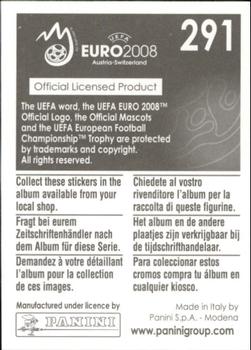 2008 Panini UEFA Euro 2008 Stickers #291 Fabio Grosso Back