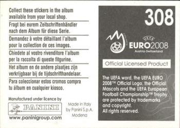2008 Panini UEFA Euro 2008 Stickers #308 Team Photo (puzzle 2) Back