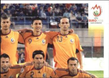 2008 Panini UEFA Euro 2008 Stickers #308 Team Photo (puzzle 2) Front