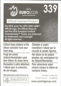 2008 Panini UEFA Euro 2008 Stickers #339 Lilian Thuram Back
