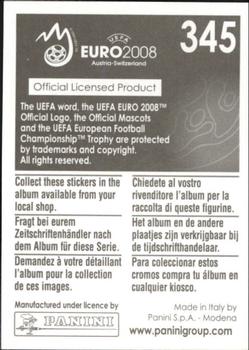 2008 Panini UEFA Euro 2008 Stickers #345 Lassana Diarra Back