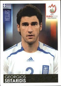 2008 Panini UEFA Euro 2008 Stickers #367 Georgios Seitaridis Front
