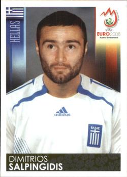 2008 Panini UEFA Euro 2008 Stickers #379 Dimitris Salpingidis Front