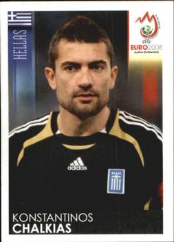 2008 Panini UEFA Euro 2008 Stickers #383 Konstantinos Chalkias Front