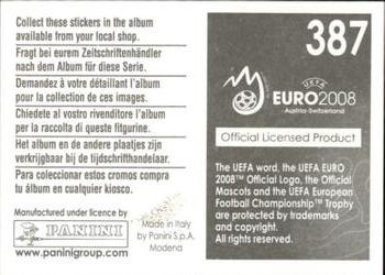 2008 Panini UEFA Euro 2008 Stickers #387 Team Photo (puzzle 3) Back