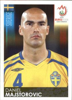 2008 Panini UEFA Euro 2008 Stickers #394 Daniel Majstorovic Front