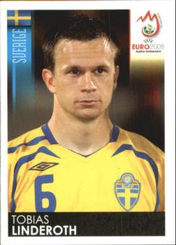 2008 Panini UEFA Euro 2008 Stickers #399 Tobias Linderoth Front