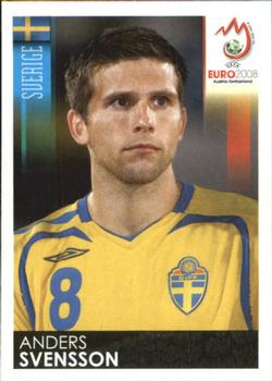 2008 Panini UEFA Euro 2008 Stickers #401 Anders Svensson Front