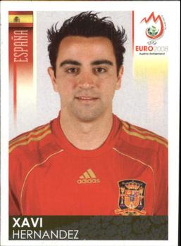 2008 Panini UEFA Euro 2008 Stickers #424 Xavi Hernandez Front