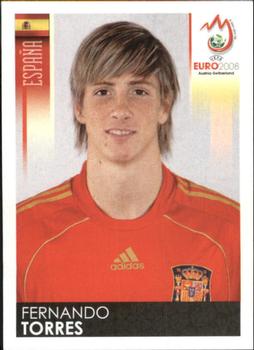 2008 Panini UEFA Euro 2008 Stickers #434 Fernando Torres Front