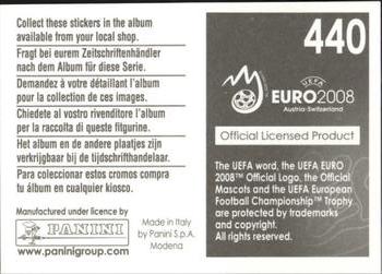 2008 Panini UEFA Euro 2008 Stickers #440 Team Photo (puzzle 4) Back