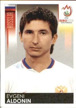 2008 Panini UEFA Euro 2008 Stickers #451 Evgeni Aldonin Front