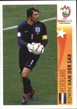 2008 Panini UEFA Euro 2008 Stickers #466 Edwin Van Der Sar Front