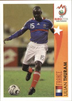2008 Panini UEFA Euro 2008 Stickers #468 Lilian Thuram Front