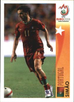 2008 Panini UEFA Euro 2008 Stickers #481 Simao Front