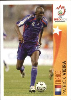 2008 Panini UEFA Euro 2008 Stickers #496 Patrick Vieira Front